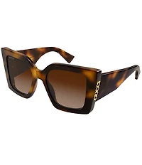 Gucci Women's Signoria Gucci On Side 51mm Gradient Butterfly Sunglasses