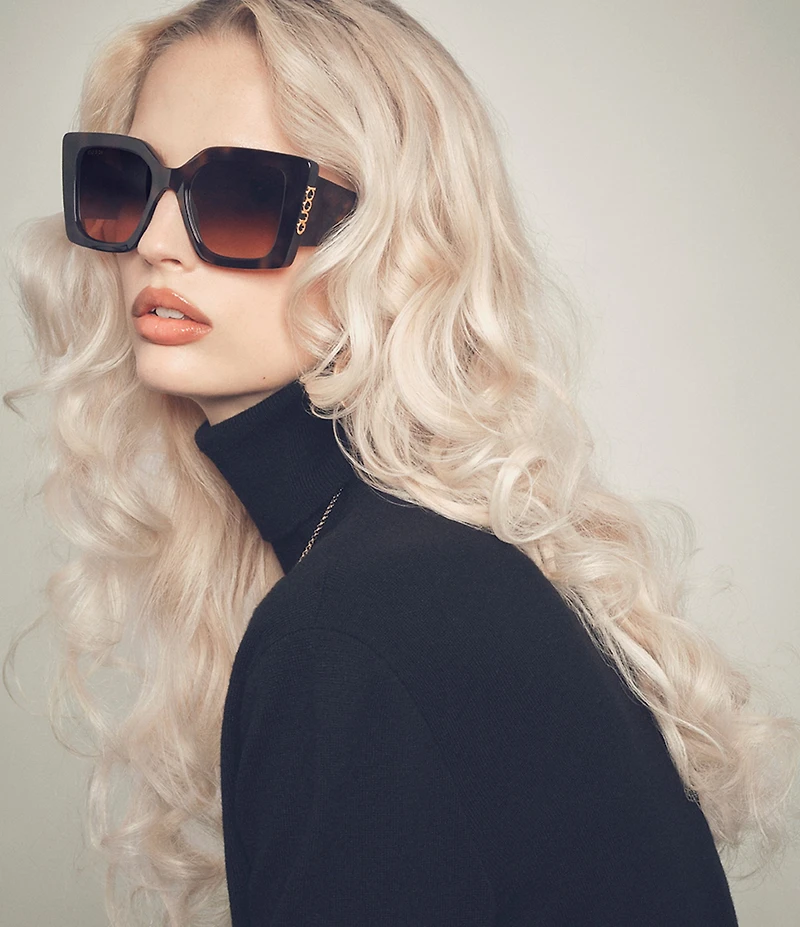 Gucci Women's Signoria Gucci On Side 51mm Gradient Butterfly Sunglasses