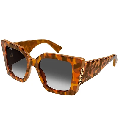 Gucci Women's Signoria Gucci On Side 51mm Gradient Butterfly Sunglasses