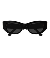 Gucci Women's Signoria Gucci On Side 53mm Cat Eye Sunglasses