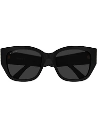 Gucci Women's Signoria Gucci On Side 55mm Round Sunglasses