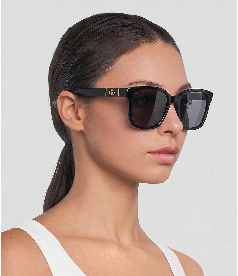 Gucci Women's Square 56mm Sunglasses