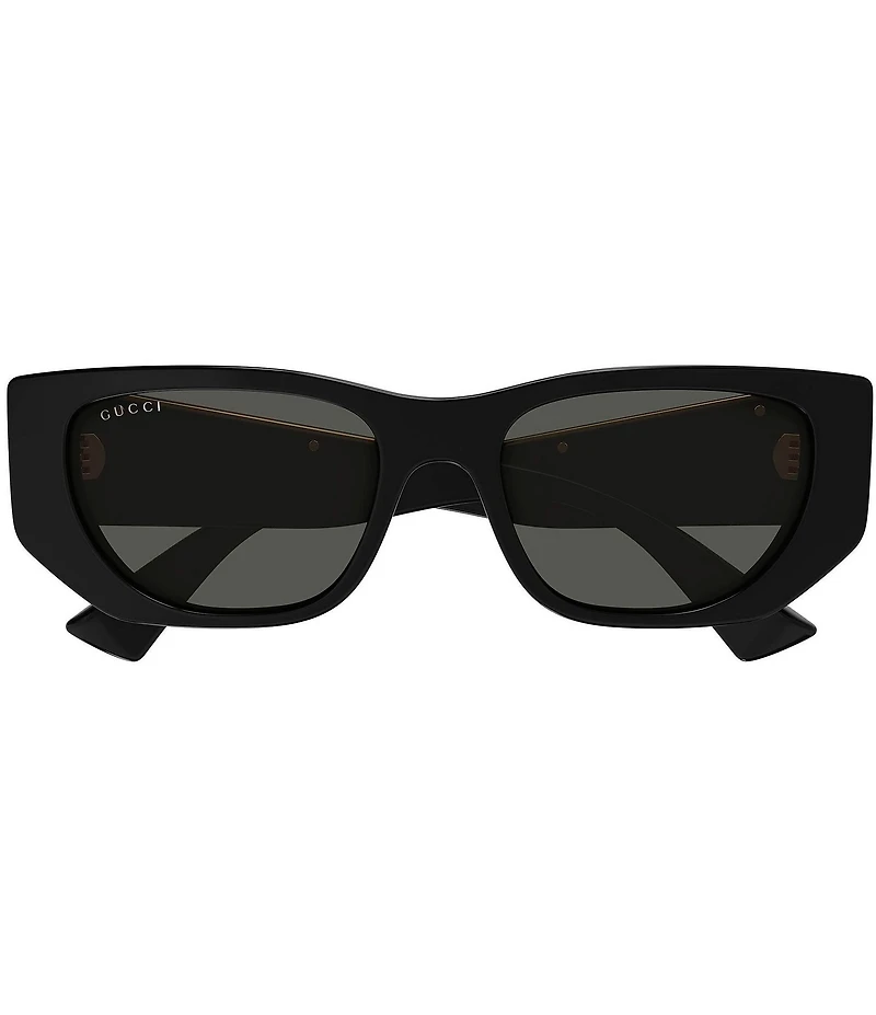 Gucci Women's Subtle Web 53mm Cat Eye Sunglasses
