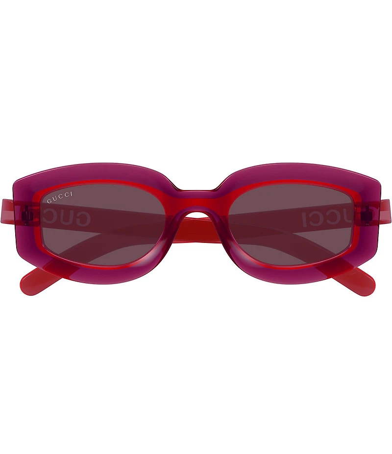 Gucci Sunset Boulevard 51mm Ombre Geometric Statement Sunglasses