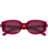 Gucci Sunset Boulevard 51mm Ombre Geometric Statement Sunglasses