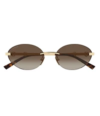 Gucci Women's Through Horsebit 58mm Oval Sunglasses