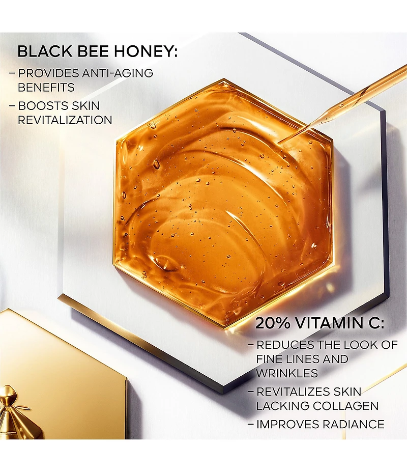 Guerlain Abeille Royale Anti-Wrinkle and Radiance Vitamin C Treatment Bee Lab Shot and Youth Watery Oil Serum Set