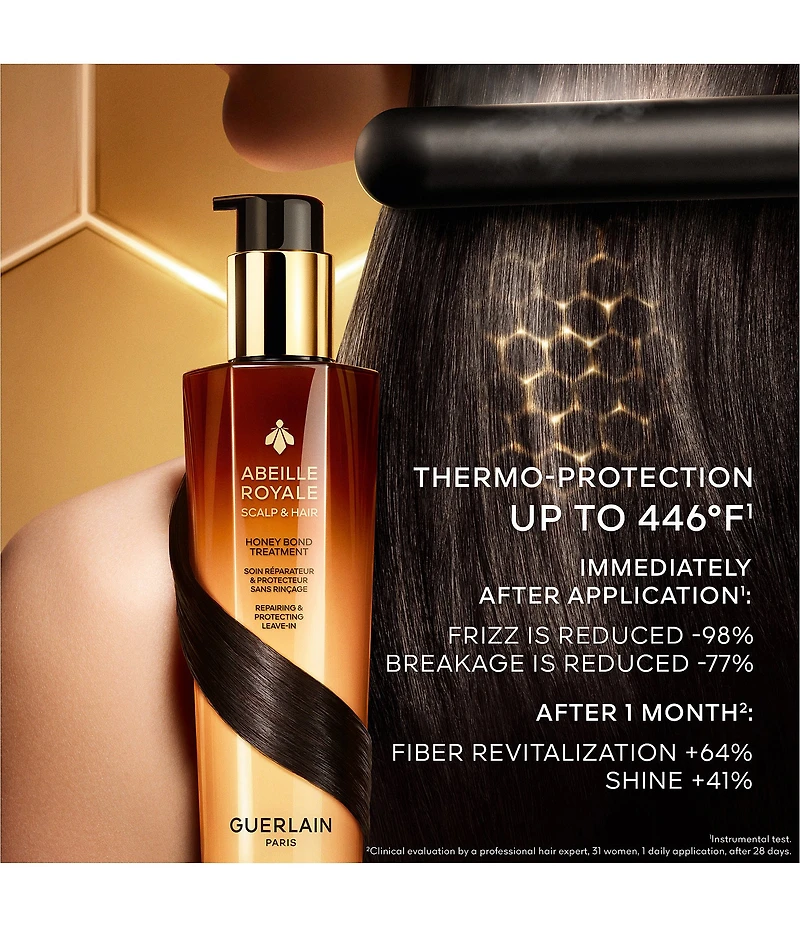 Guerlain Abeille Royale Leave-In Honey Bond Repairing Hair Treatment & Heat Protectant
