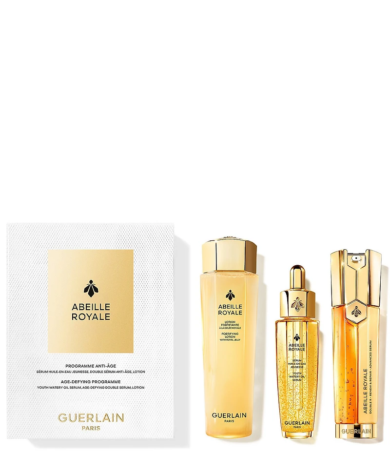 Guerlain Abeille Royale Radiance Boosting Age-Defying Bestsellers Skincare Gift Set