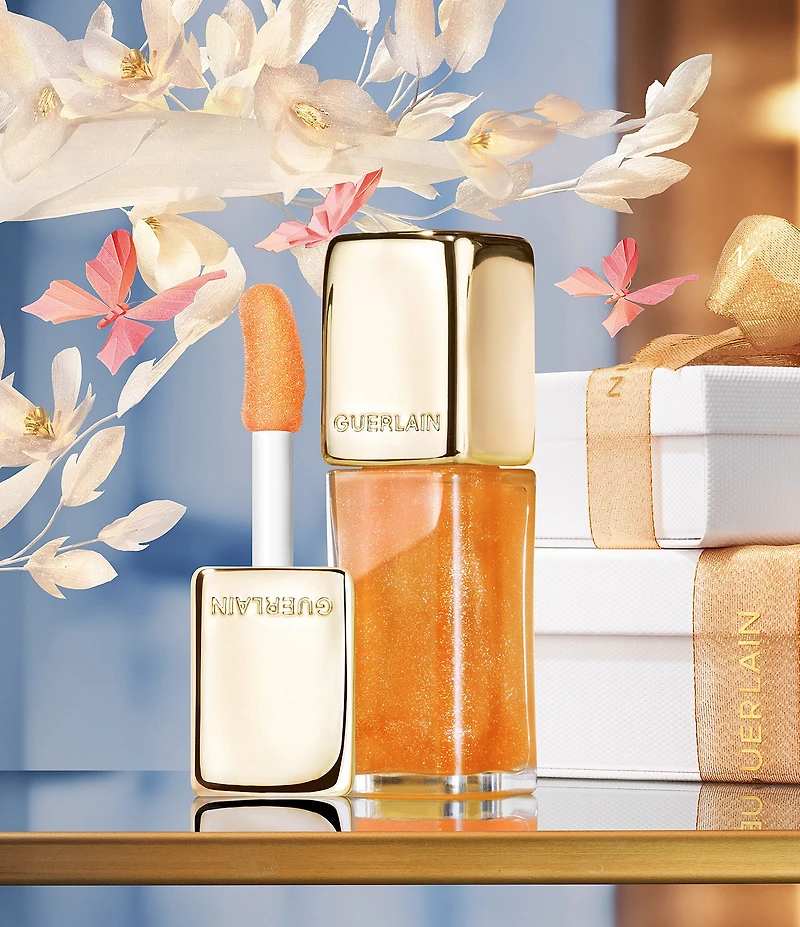 Guerlain Holiday Limited Edition KissKiss Bee Glow Lip Oil