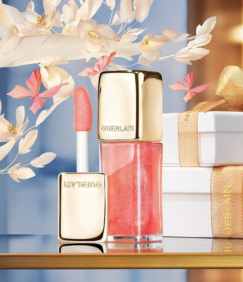 Guerlain Holiday Limited Edition KissKiss Bee Glow Lip Oil