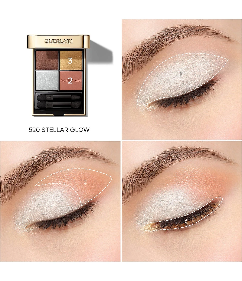 Guerlain Holiday Limited Edition Ombres G-Quad Eyeshadow Palette