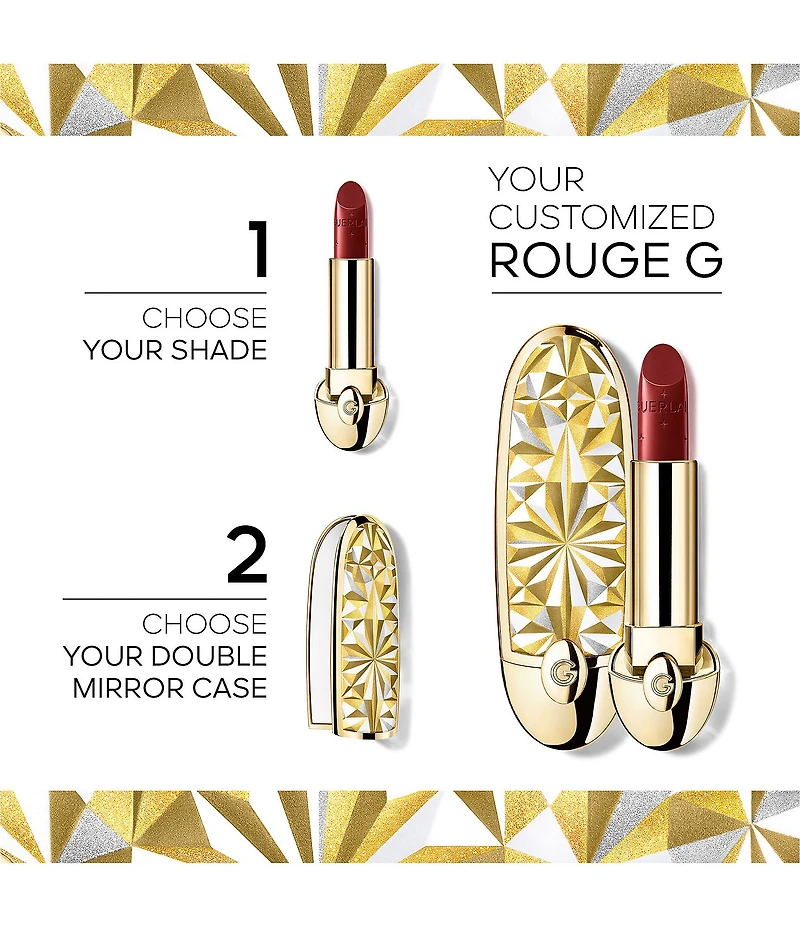 Guerlain Holiday Limited Edition Rouge G Customizable Lipstick Case