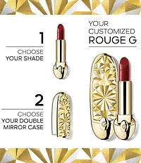 Guerlain Holiday Limited Edition Rouge G Customizable Satin Lipstick Refill