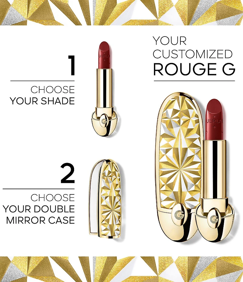 Guerlain Holiday Limited Edition Rouge G Customizable Satin Lipstick Refill