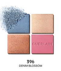 Guerlain Limited Edition Ombres G-Quad Denim Blossom Eyeshadow Palette