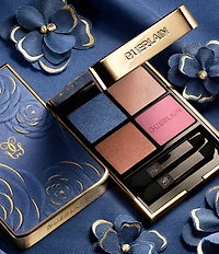 Guerlain Limited Edition Ombres G-Quad Denim Blossom Eyeshadow Palette