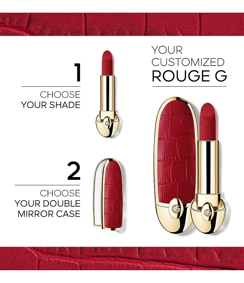Guerlain Rouge G Customizable Velvet Matte Lipstick Refill