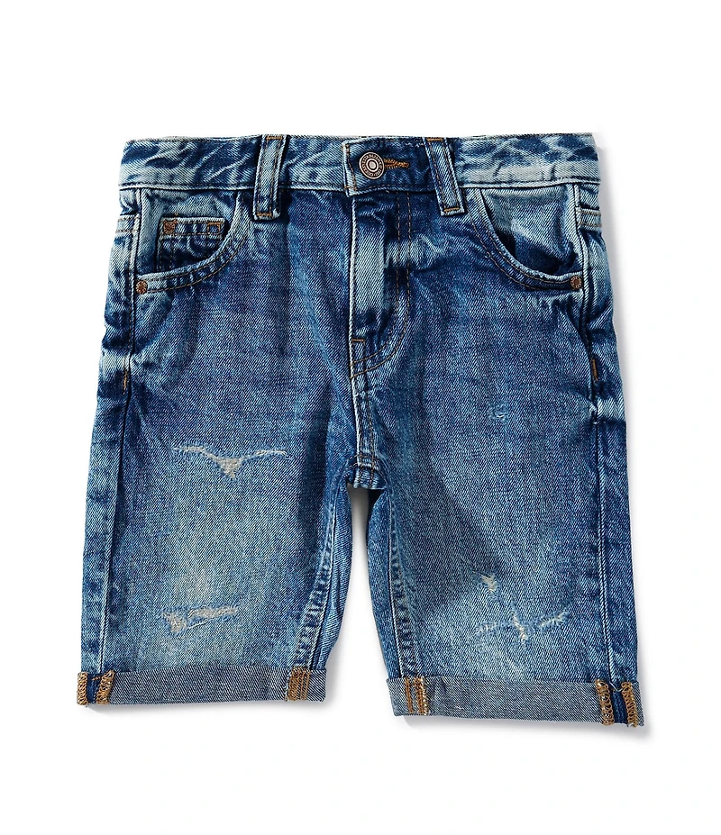 Guess Little Boys Distressed Denim Shorts
