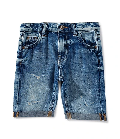 Guess Little Boys Distressed Denim Shorts