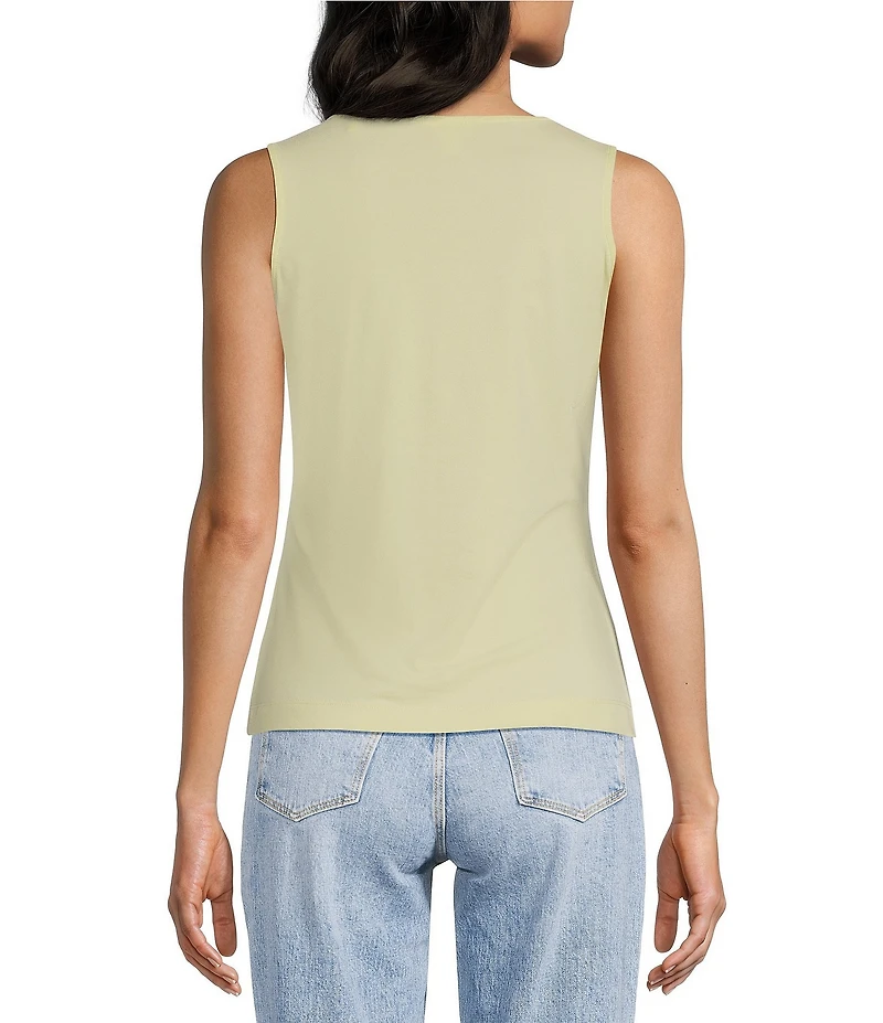 Guess 4G Allover Print Scoop Neck Sleeveless Tank Top