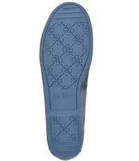 Guess Aisha Suede Boat Loafers