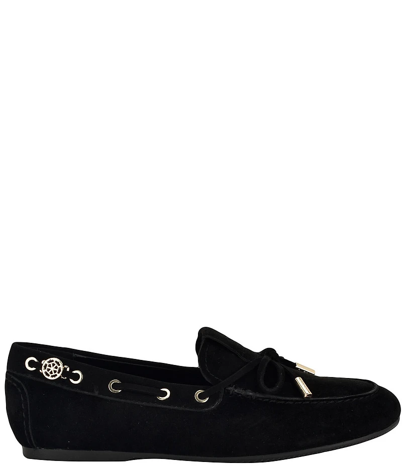 Guess Aisha Suede Boat Loafers