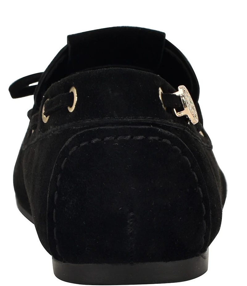 Guess Aisha Suede Boat Loafers