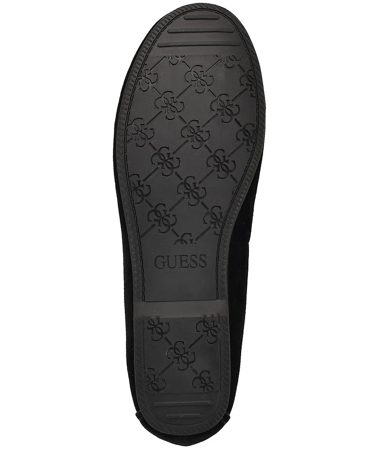 Guess Aisha Suede Boat Loafers