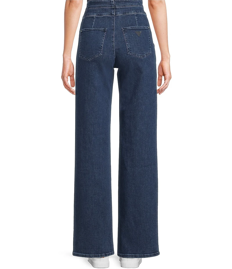 Guess Alina Wide Leg Denim Jeans