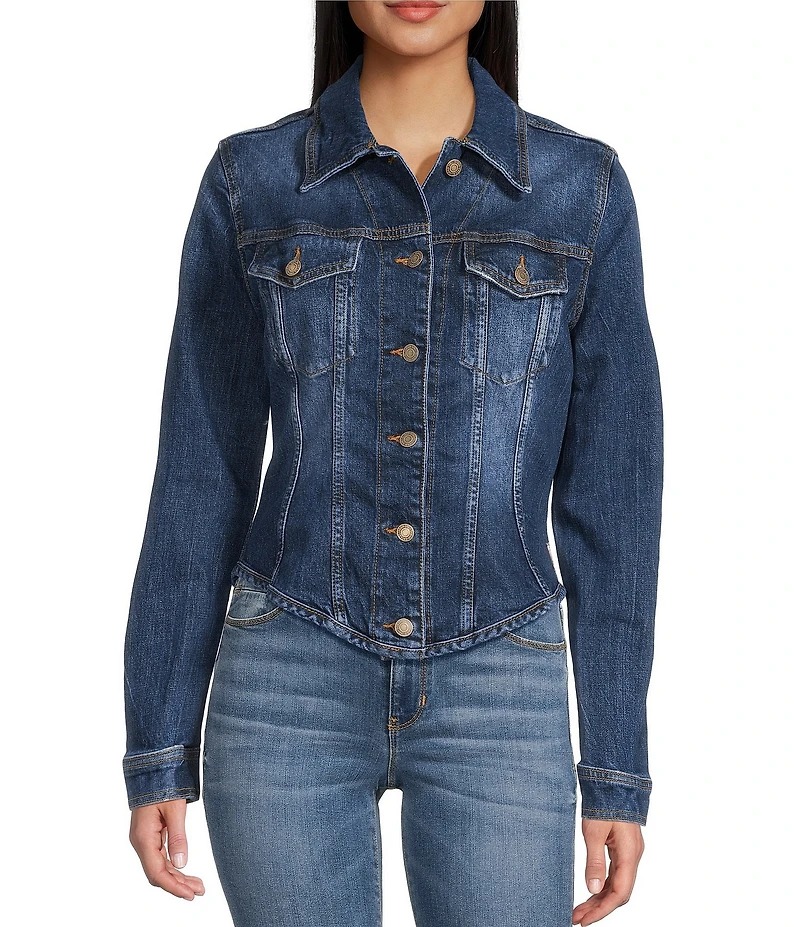 Guess Annalise Long Sleeve Denim Shacket