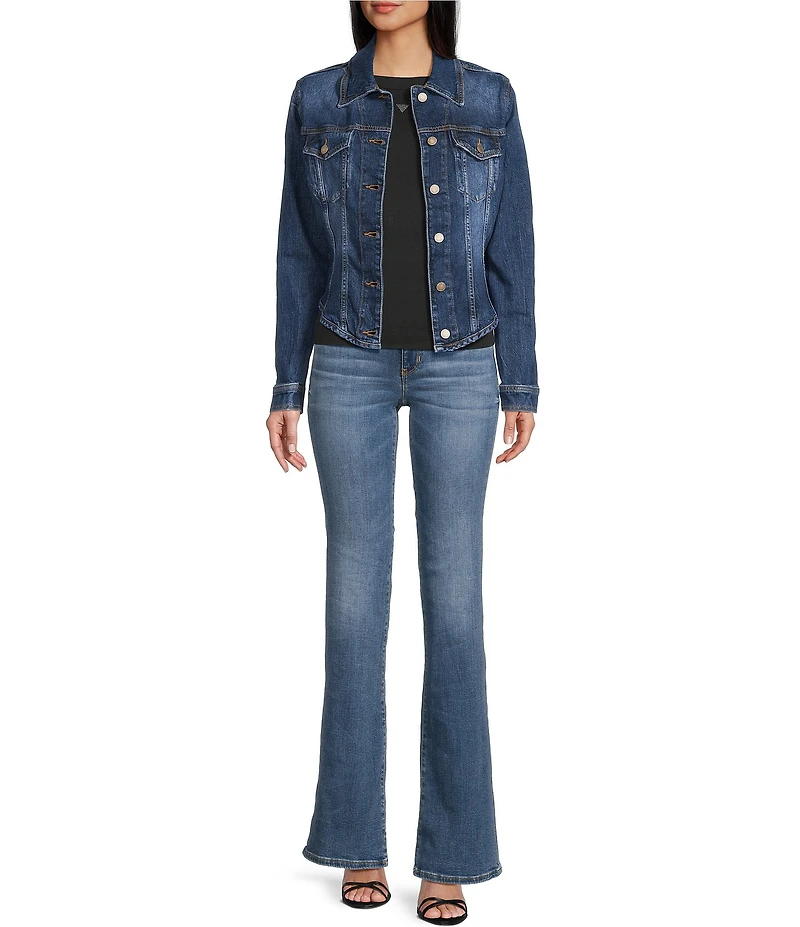 Guess Annalise Long Sleeve Denim Shacket