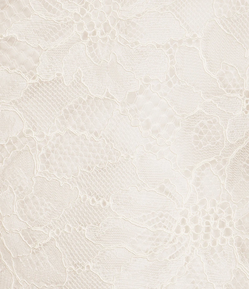 Guess Antoinette Long Sleeve Lace Top With Knit Camisole