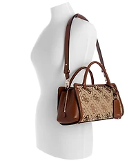Guess Audrey Logo Small Girlfriend Top Handle Satchel Bag