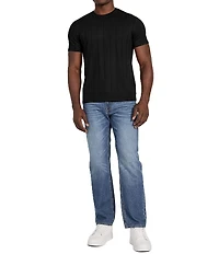 Guess Axel Ribbed Short Sleeve Pullover