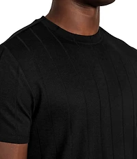 Guess Axel Ribbed Short Sleeve Pullover