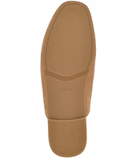 Guess Aydeena Suede Flat Loafer Mules