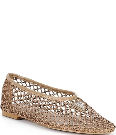Guess Aylora Clear Mesh Ballet Flats