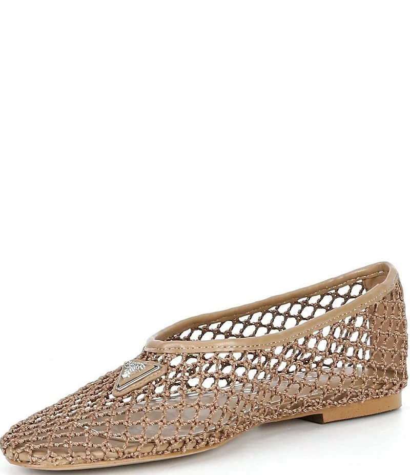Guess Aylora Clear Mesh Ballet Flats