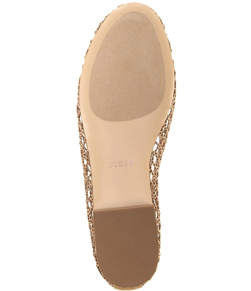 Guess Aylora Clear Mesh Ballet Flats