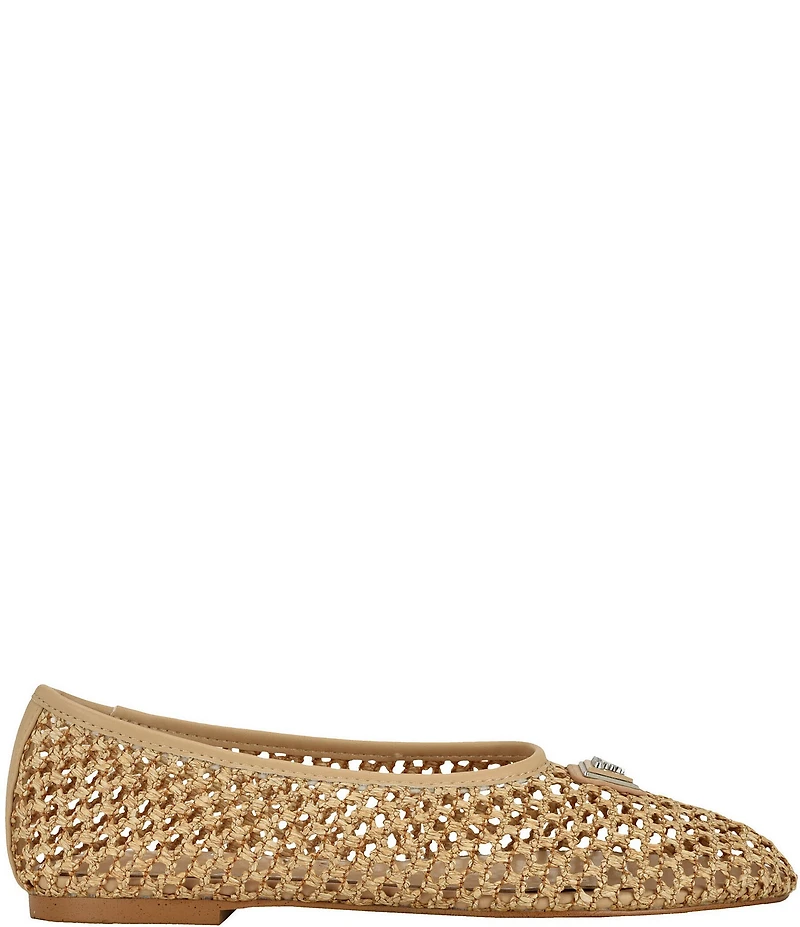 Guess Aylora Clear Mesh Ballet Flats