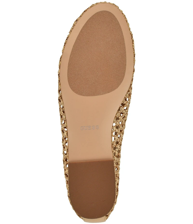 Guess Aylora Clear Mesh Ballet Flats