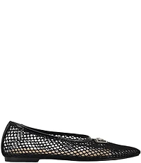 Guess Aylora Clear Mesh Ballet Flats