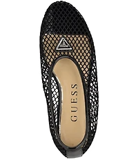 Guess Aylora Clear Mesh Ballet Flats