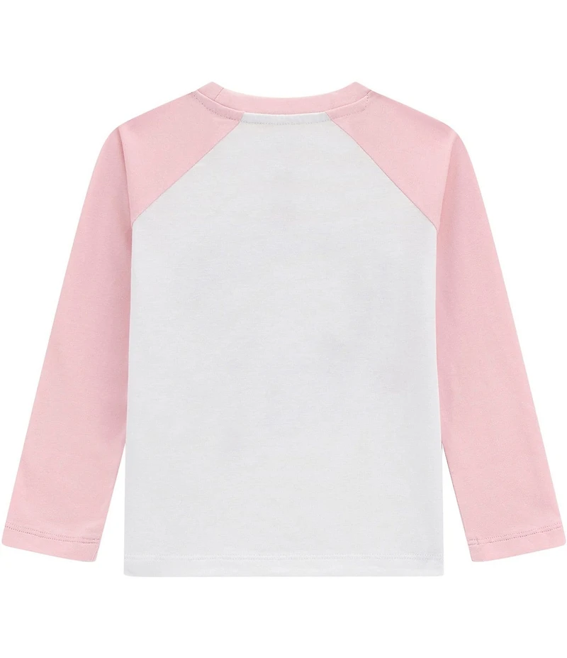 Guess Baby Girls Raglan Long-Sleeve Essentials T-Shirt