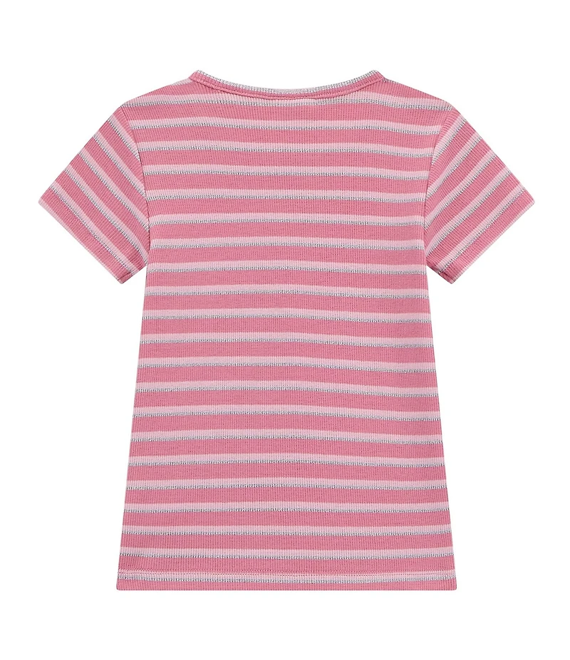 Guess Baby Girls Short-Sleeve Ribbed T-Shirt