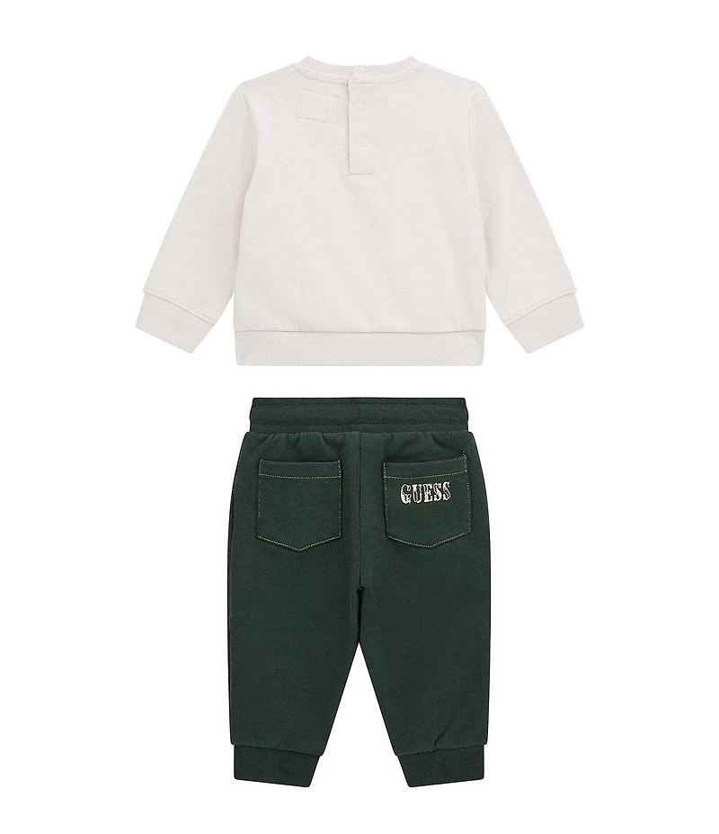 Guess Baby Long Sleeve Active Top & Pants Set