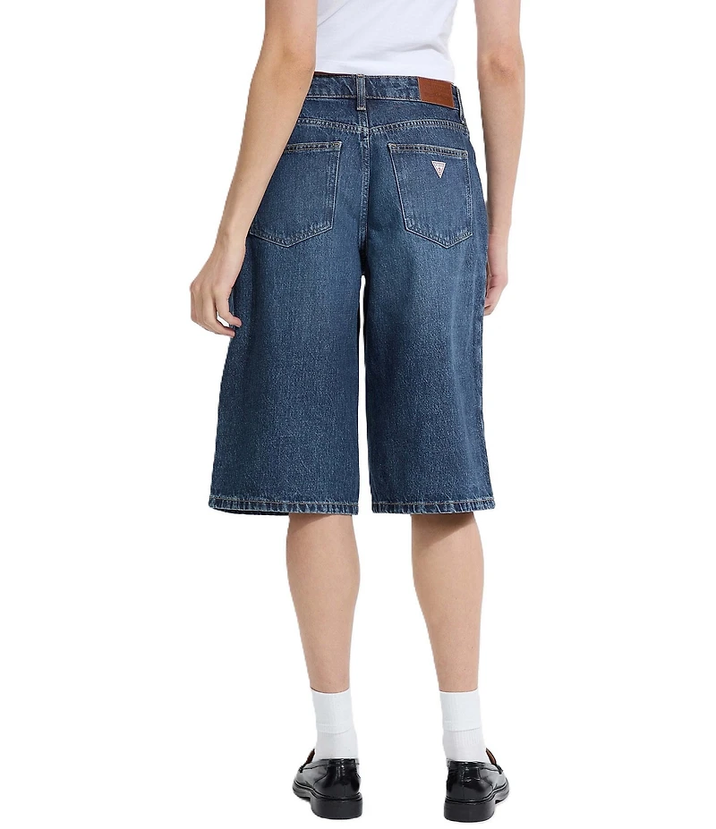 Guess Baggy Distressed Denim Shorts