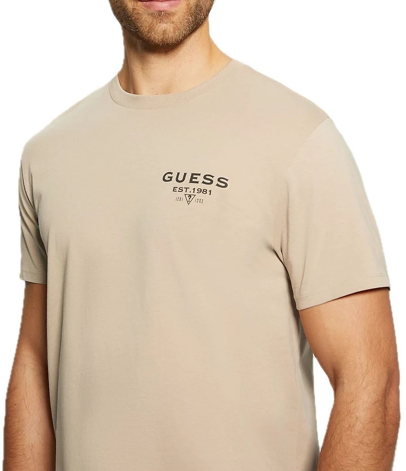 Guess Basic Classic Logo Short Sleeve T-Shirt