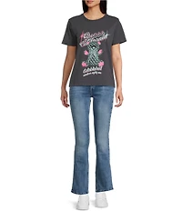 Guess Bear Graphic Short Sleeve Jersey T-Shirt